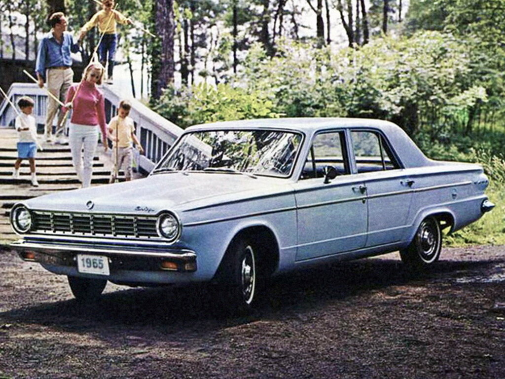 Dodge Dart (AL1H L33, AL1L L13, AL2H L33, AL2L L13) 3 поколение, 2-й рестайлинг, седан (10.1964 - 09.1965)